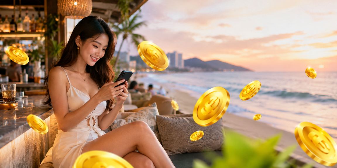 Banner khuyến mãi gửi tặng người chơi xsmb5 mùa hè tại Vũng Tàu